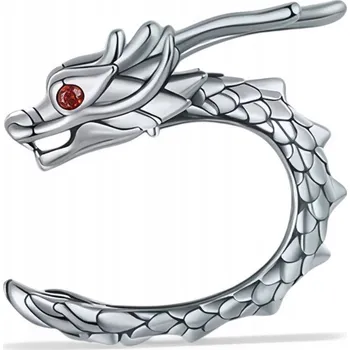 Náušnice Náušnice na ucho DRAK fantasy, unikátní STŘÍBRO 925