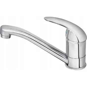 Vodovodní baterie Stojánková umyvadlová baterie Rosan KING, stříbrná