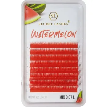 Péče o řasy a obočí Řasy SL COLOR watermelon mix 0.07 C