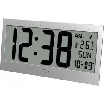 Hodiny Nástěnné hodiny JVD stříbrné 37 cm