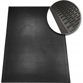 Rohožka GUMOVÁ ROHOŽKA S NÁJEZDEM PŘED DVEŘE DO FIRMY VELKÁ XXL 120x180 cm