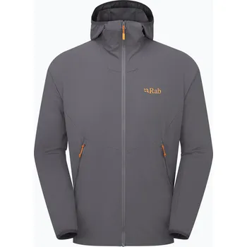 Pánská softshellová bunda Pánská softshellová bunda Rab Borealis Hoody graphene