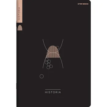 Sešit A5 s mřížkou TOP-2000 60 listů - Historie