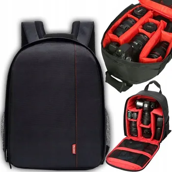 Ochrana fotoaparátu a videokamery Batoh na fotoaparát Alogy černý, voděodolný, kožený