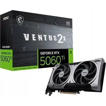 Grafická karta MSI Grafická karta GeForce RTX 5060 Ti 16G VENTUS 2X OC PLUS