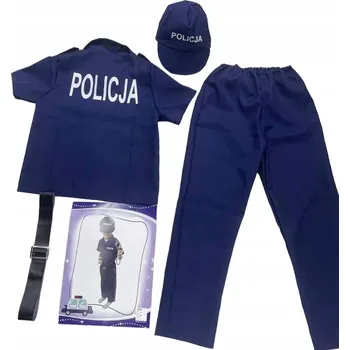 Karnevalový kostým Hit! Kostým policisty s příslušenstvím, velikost 110 cm