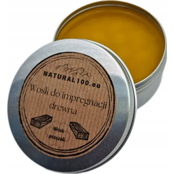 Obraz Vosk impregnační prostředek na dřevěná prkénka s medem, 100 ml