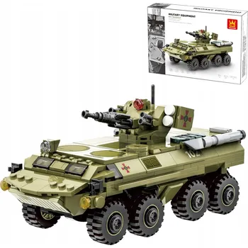 ostatní stavebnice WANGE 3515 Stavebnice - Bojové vozidlo BTR-4 Bucephalus 379 dílků
