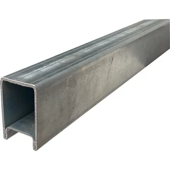 Stavební profil Pozinkovaný jeklový profil 63,5x41x2,5mm, s výstupkem tvaru U 2 m (JOKL-63.5x41x2.5-ZN-2)