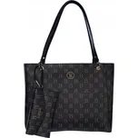 Bertoo kabelka z polyuretanu černá