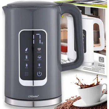 Rychlovarná konvice Elektrická konvice Maestro RM9627 2201 W 1,7 l šedá