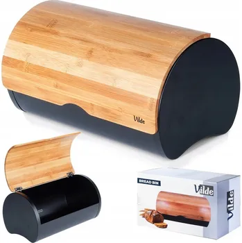 chlebník Jednodílný chlebník Vilde béžový, černý kov