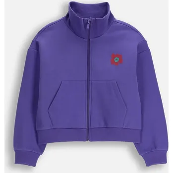 Dívčí mikina Dětská Rozepínací Mikina Fialová dívčí velikost 152 Mokida ZM5