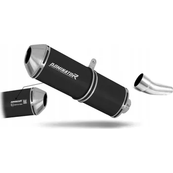 Výfuk pro motocykl ZX6R 636 2009 - 2024 Homologovaný výfuk tlumič OVR BLACK DOMINATOR