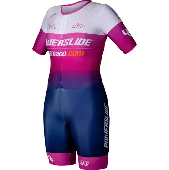 cyklistický dres Závodní dres Powerslide Racing Suit Jr. Pink Velikost: XS