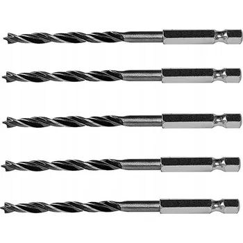 Vrták VRTÁK DO DŘEVA 4,0 x 100 mm S HEXAGONÁLNÍ STOPKOU