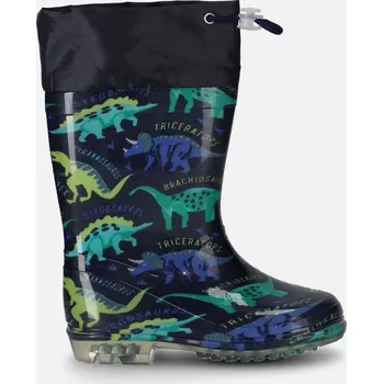 Chlapecké holínky Holínky Dětské Modré pro Chlapce Dinosaurus 024 Coccodrillo WC5