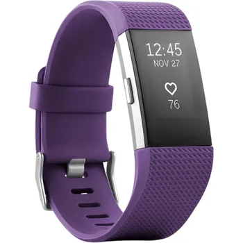 Fitness náramek Chytrý náramek s dotykovým OLED displejem Monitor srdečního tepu Krokoměr SpO2 Monitor spánku Fitness tracker obvod 16–18,5 cm fialová