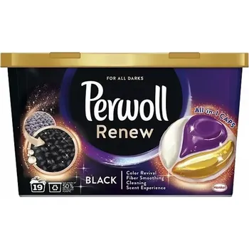 Kapsle na praní Perwoll Renew & Care kapsle na praní tmavého prádla 19 ks