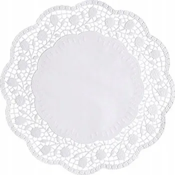 Obraz Ozdobné ubrousky na oslavu narození dítěte, bílé