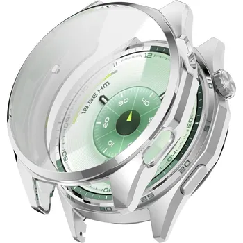 Pouzdro na mobilní telefon 2v1 POUZDRO S OCHRANOU DISPLEJE PRO HUAWEI WATCH GT 6 46MM POUZDRO KRYT