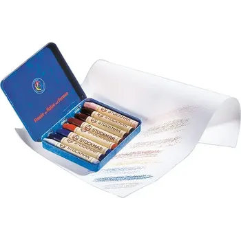 Pastelka Voskové PASTELKY 8ks, doplňkové barvy