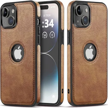 Pouzdro na mobilní telefon Zadní Kryt RabbitMob pro Apple iPhone 15 Plus hnědý