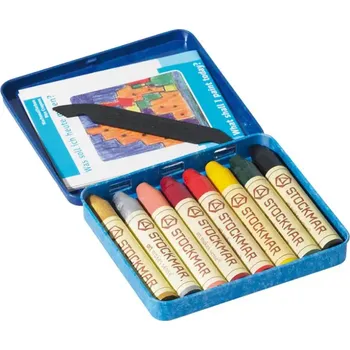 Pastelka Voskové PASTELKY 8ks, doplňkové barvy varianta 2