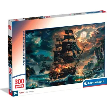 Puzzle Clementoni 21738 Puzzle SuperColor Piráti 300 dílků