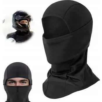 Kukla KUKLA POD PŘILBU MOTOCYKLOVÁ MOTO KOLO LYŽE PRODYŠNÁ ČERNÁ