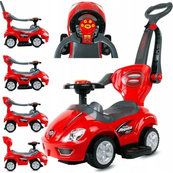 Dětské vozidlo Sun Baby Mega Car Push Odrážedlo - Červené