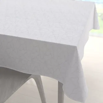 ubrus Dekorační čtvercový ubrus Monako PM-123 Mramor bílý 60x60 cm