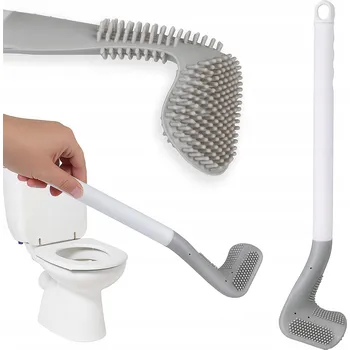 WC štětka SILIKONOVÝ WC KARTÁČ S HÁČKEM