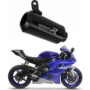 Výfuk pro motocykl YZF R6 2017 - 2023 výfuk tlumič GPS BLACK DOMINATOR