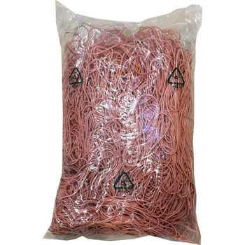 Gumičky 100mm, červené, 1 kg