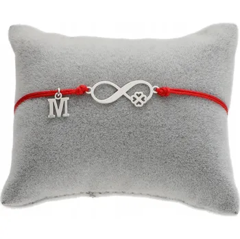 Náramek Stříbrný náramek ArtWings se znakem nekonečna, 18 cm, nastavitelný