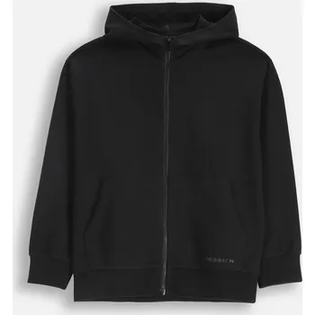 Chlapecká mikina Dětská Rozepínací Mikina Chlapecká Černá Kapuce Velikost 116 Coccodrillo ZC5