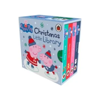 Cizojazyčná kniha Peppa Pig: Christmas Little Library (PIG PEPPA)(Leporelo)