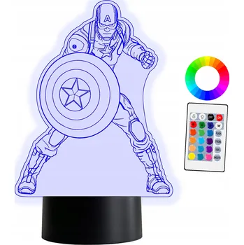 IP kamera Noční lampa Diamond3DLamp vícebarevná