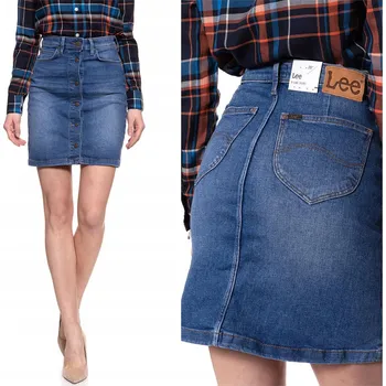Dámská sukně Dámská mini sukně Lee A LINE SKIRT 26