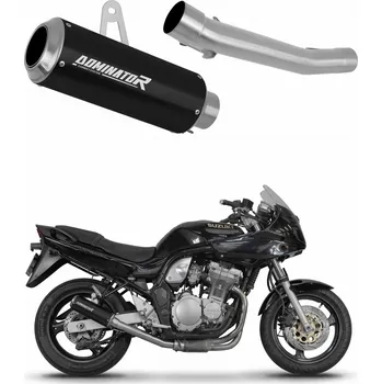 Výfuk pro motocykl GSF BANDIT 1200 1996 - 2000 výfuk tlumič GP BLACK DOMINATOR