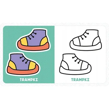 omalovánky DĚTSKÁ Kreativní omalovánka - Silné obrysy pro snadné vybarvování