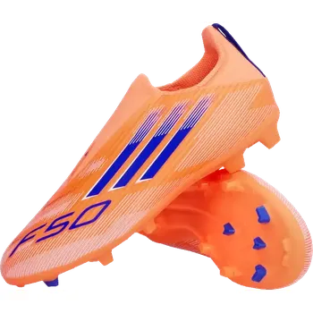 Kopačky Dětské kopačky lisovky Adidas F50 League LL FG/MG oranžové