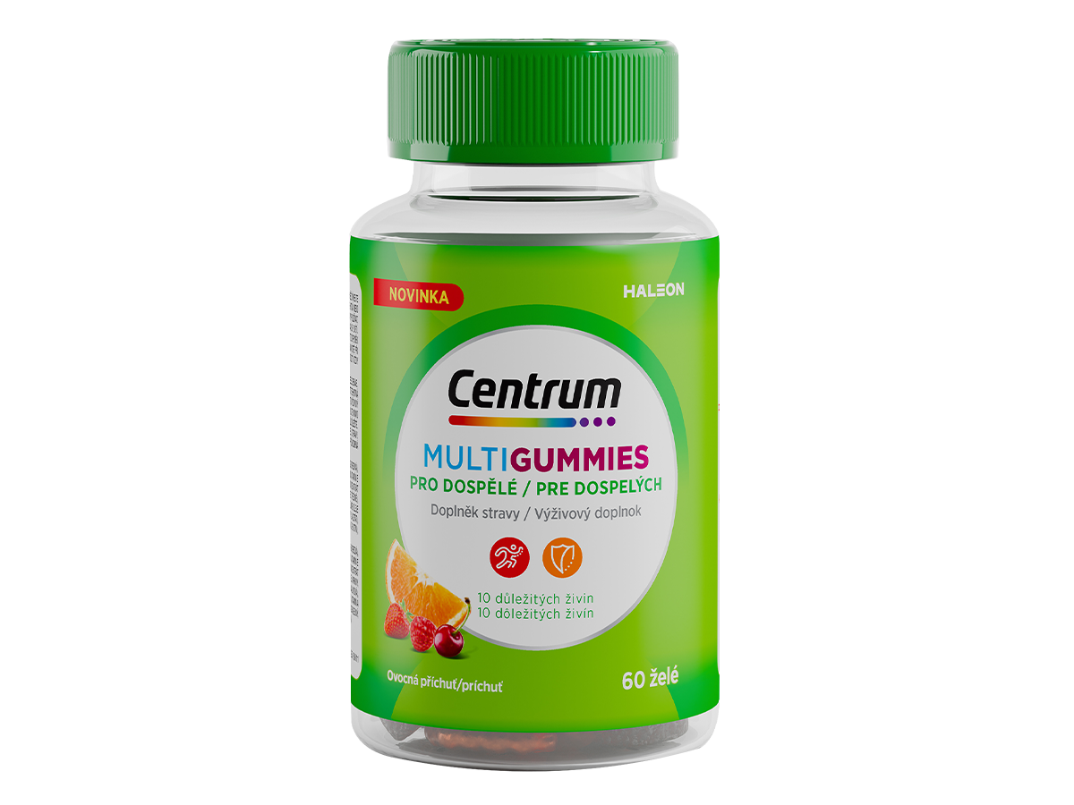 Centrum MultiGummies pro dospělé želé 60 ks od 279 Kč - Zbozi.cz