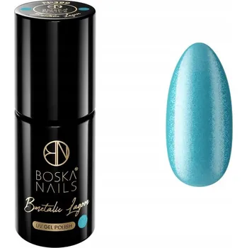Přípravek na nehty Hybridní lak Boska Nails BMetalic Lagoon no399