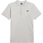 Pánské triko 4F Polo Shirt M366 Velikost: M / Barva: šedá