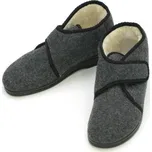 Valašské papuče s ovčí vlnou pánské 40