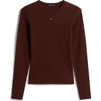 Dámské tričko Tričko Tommy Jeans Rich Brown 1176889 8 (XS)