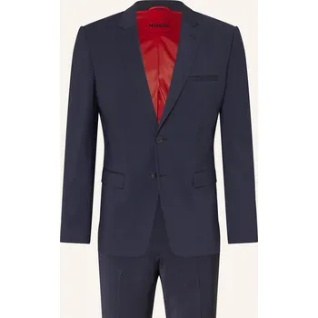 Pánské sako Hugo Pánský Oblek Arti-Hesten Extra Slim Fit, tmavě modrá, 56