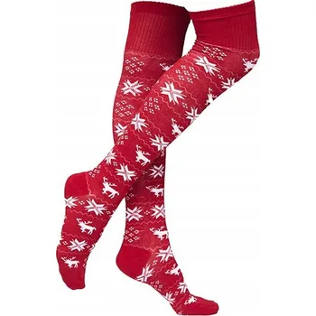 Pánské ponožky NTP9378 BORDOVÉ DLOUHÉ PONOŽKY 38-41